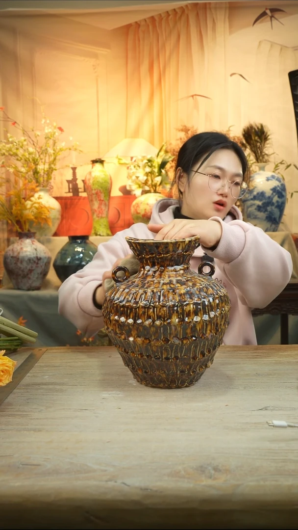 高27口12花瓶花器