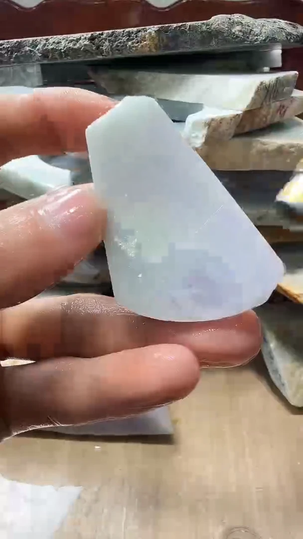 裸石翡翠天然翡翠A货花649