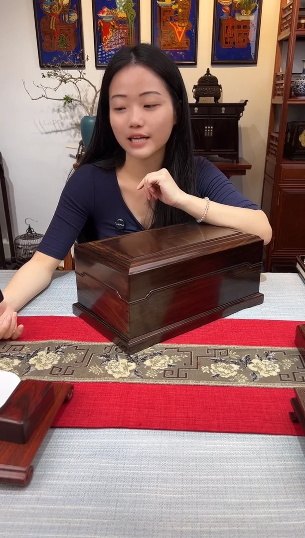 红酸枝木类成套家具机关盒  藏宝盒