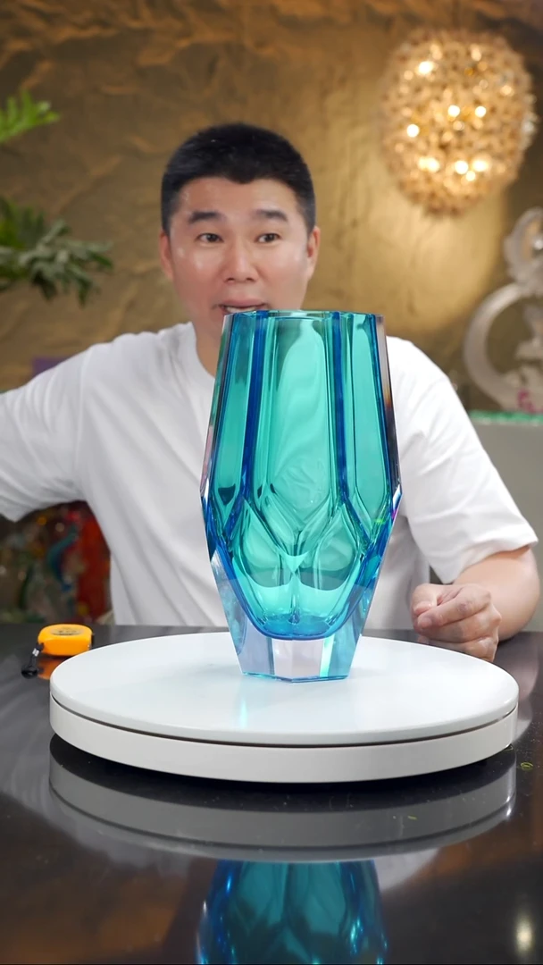 福利天空蓝切面花瓶