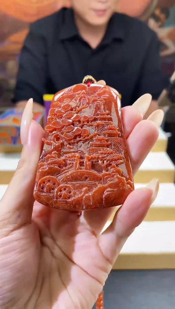 编织品翡翠雕刻饰品