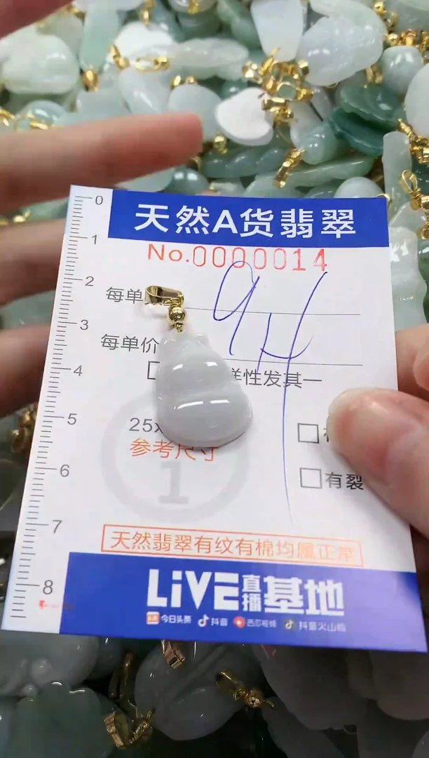 颈饰未镶嵌翡翠纯天然a货翡翠
