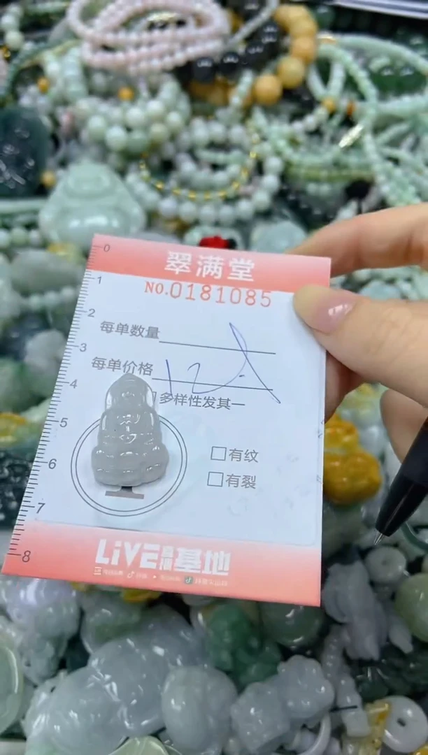 颈饰未镶嵌翡翠闪购0181085