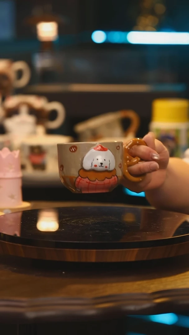 【闪购商品】摆件景德镇高温釉下彩手绘