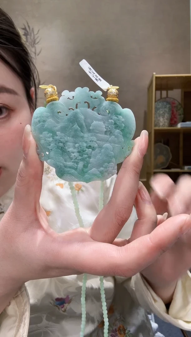 【闪购商品】翡翠颈饰未镶嵌吊坠