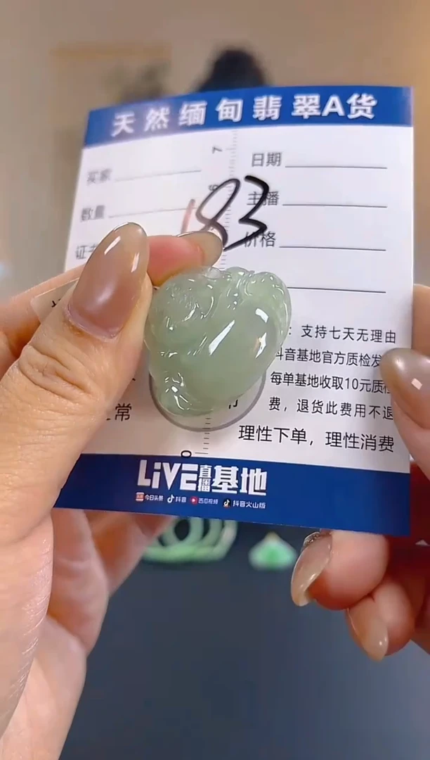 颈饰未镶嵌翡翠纯天然缅甸翡翠A货