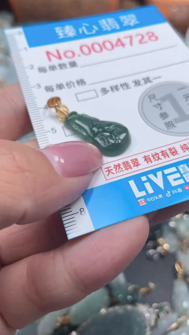 颈饰未镶嵌翡翠4728