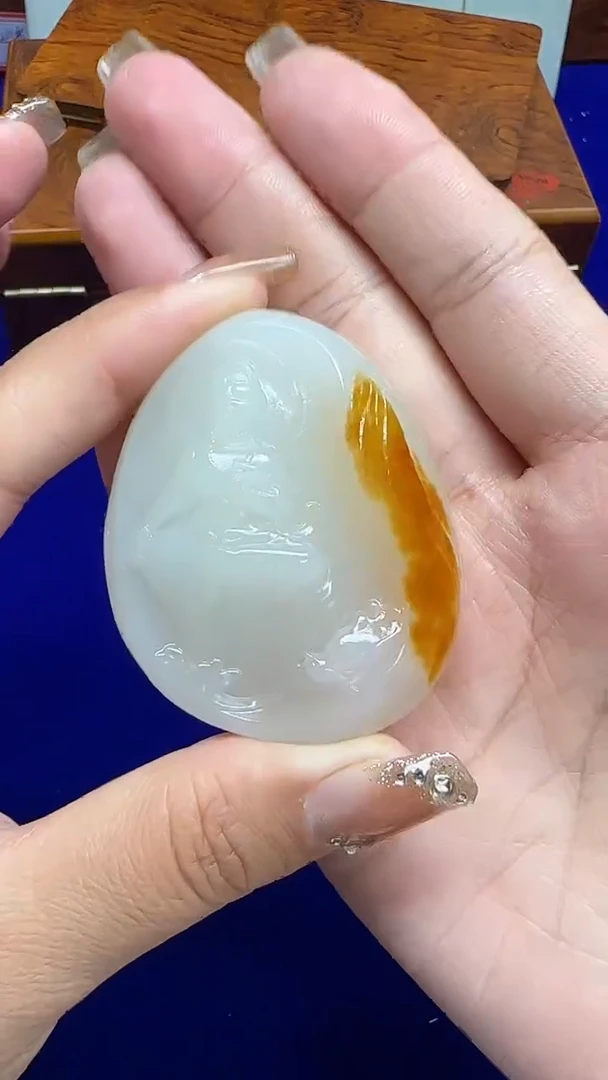 颈饰未镶嵌和田玉陌*1