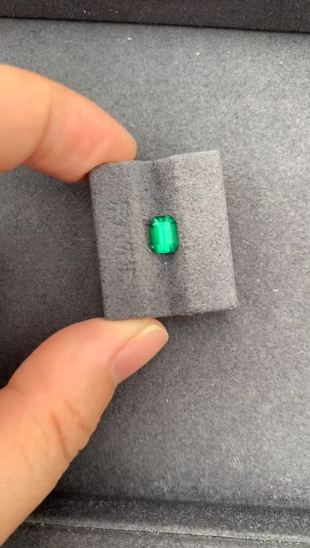 裸石祖母绿1ct祖母绿 定制 GE