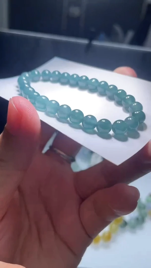 未镶嵌手链翡翠翡翠手串