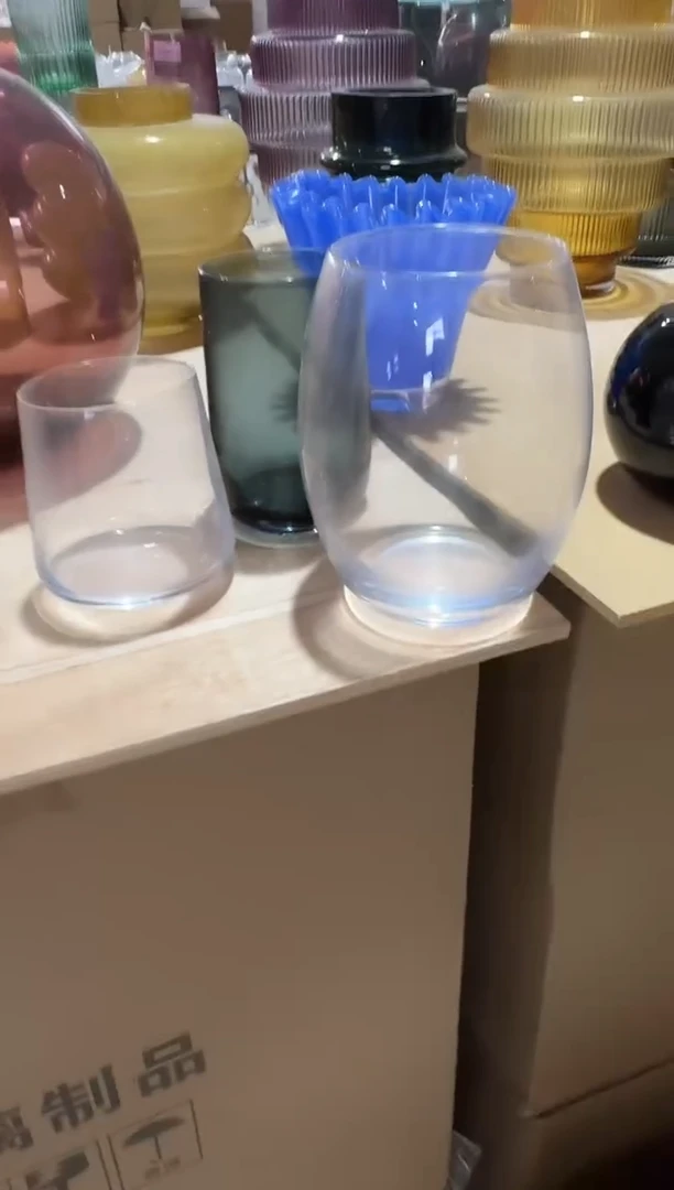 万间家居美物花瓶226透明大