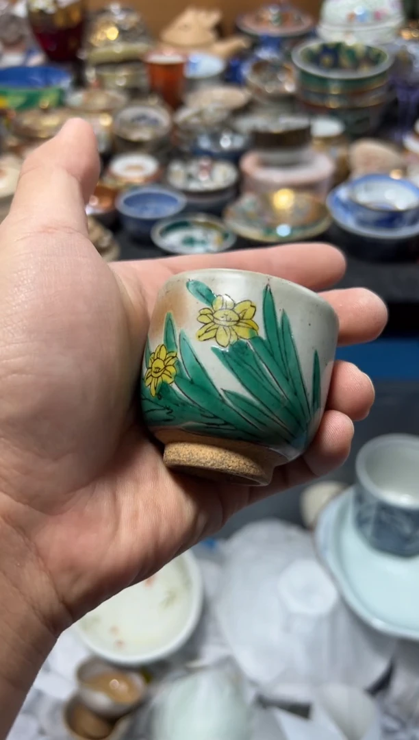 瓷片李*?夏目海外回流瓷器中古品。