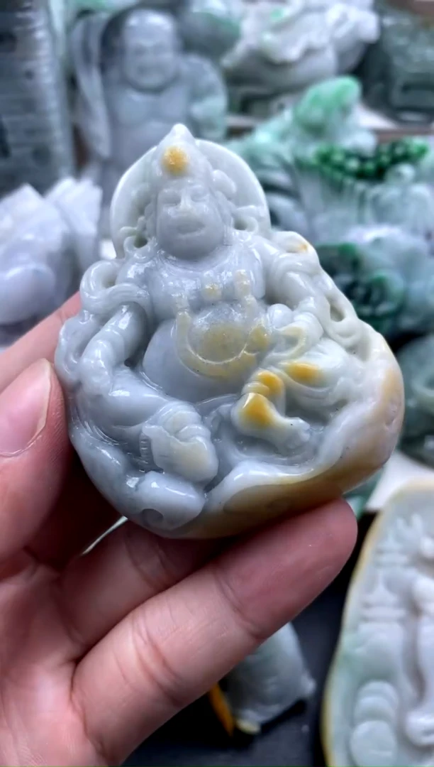 吊坠(不含链)未镶嵌翡翠1