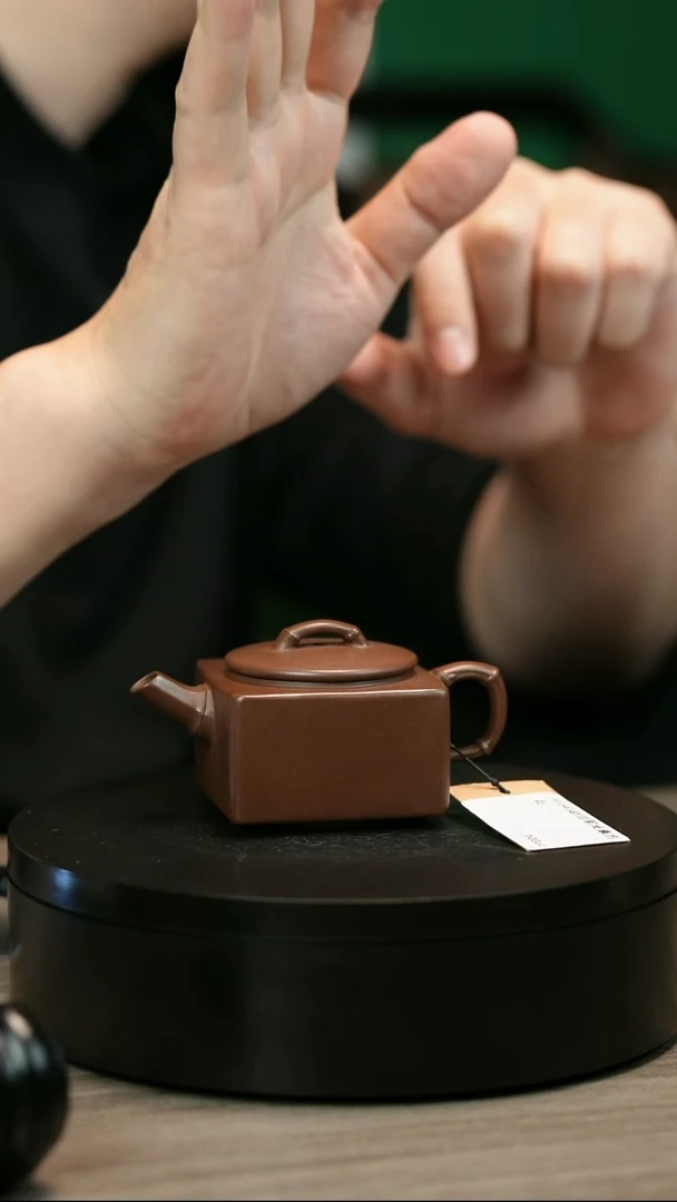 茶壶紫砂用****7H1643赵信军光素方石