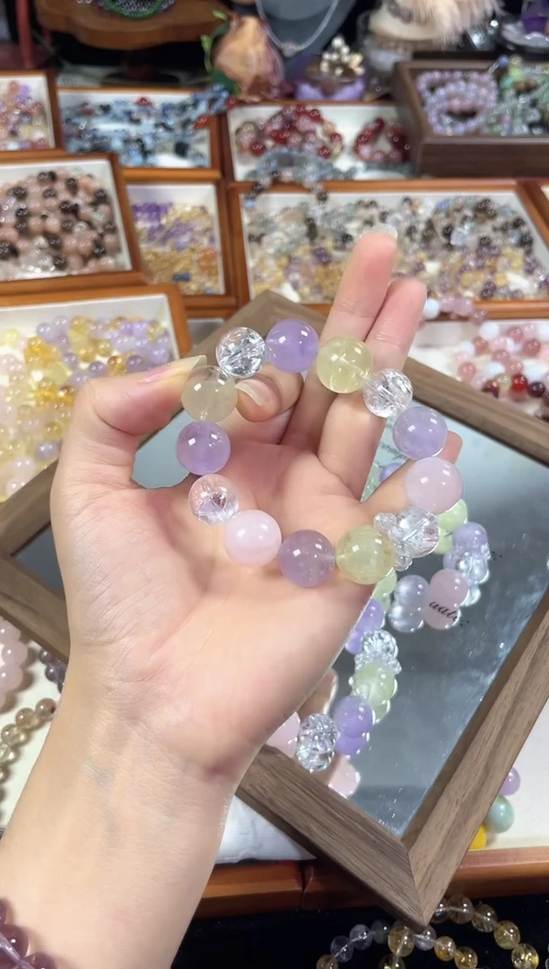 未镶嵌手串水晶天然大卡多宝水晶手串