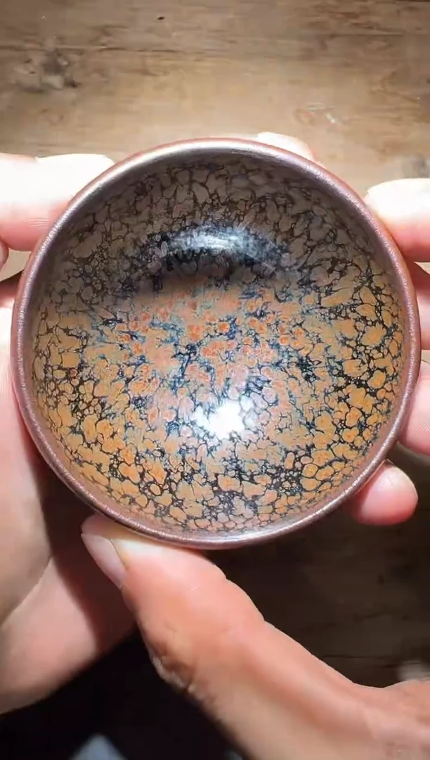 茶盏老木头精品柴烧154