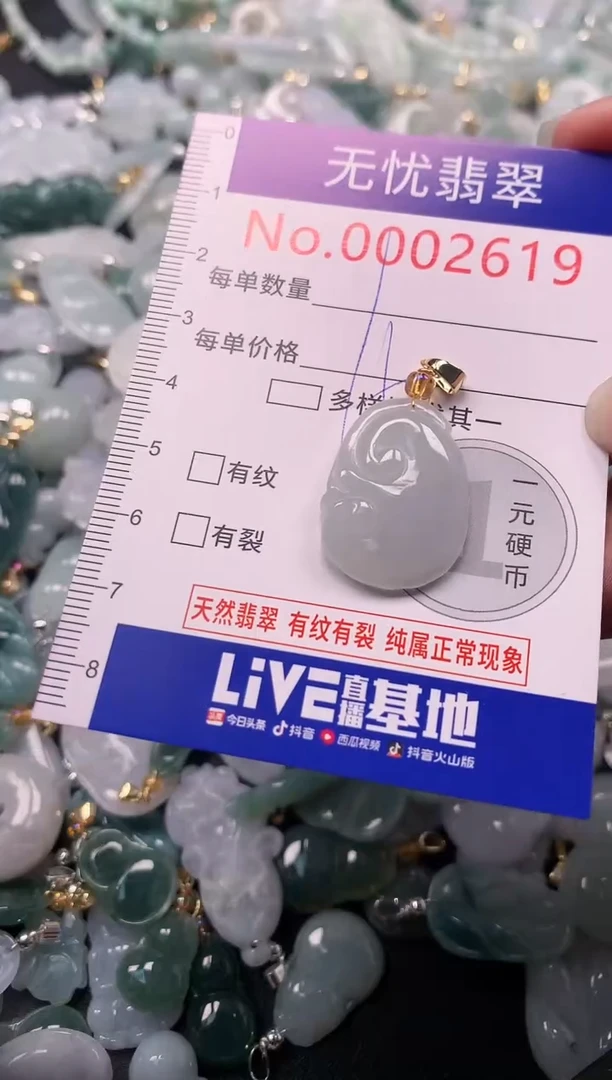 颈饰未镶嵌翡翠2619