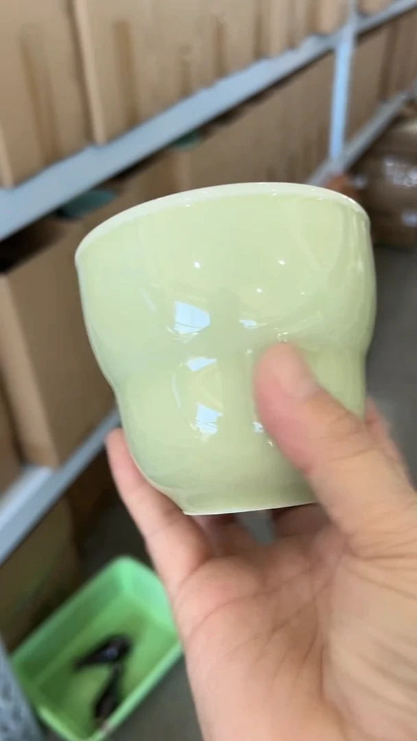 龙泉云间青瓷小米茶器
