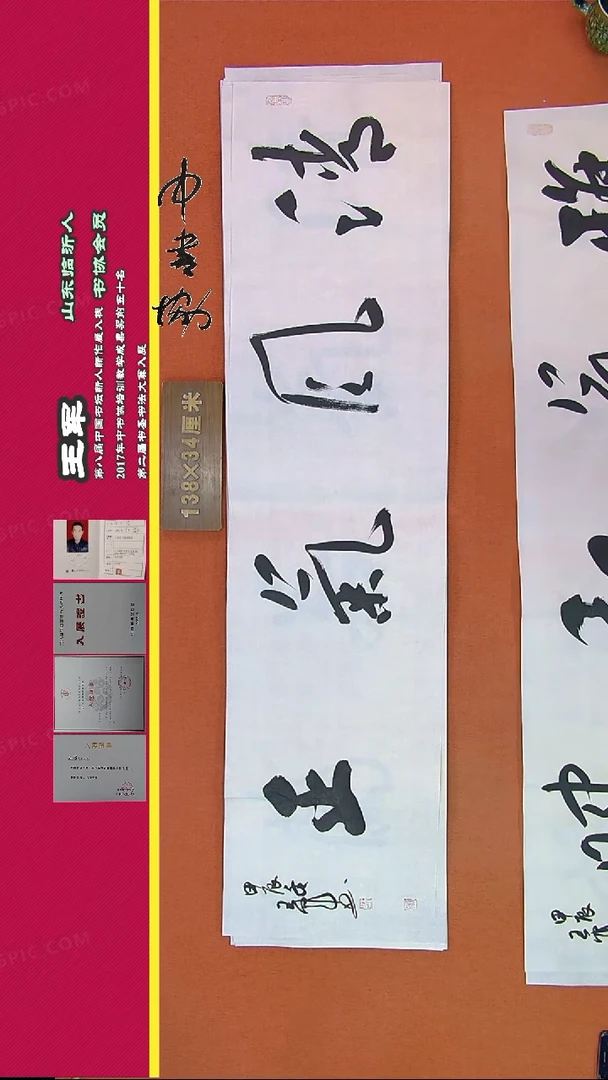 【闪购商品】书法396B王军书法作品