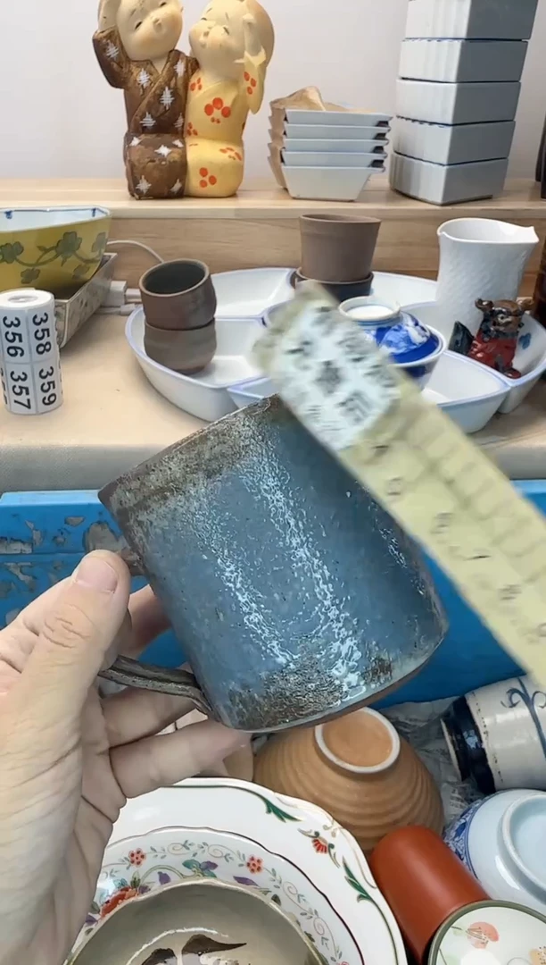 茶杯紫砂村**啡342淘艺中古瓷器全场满18元包邮