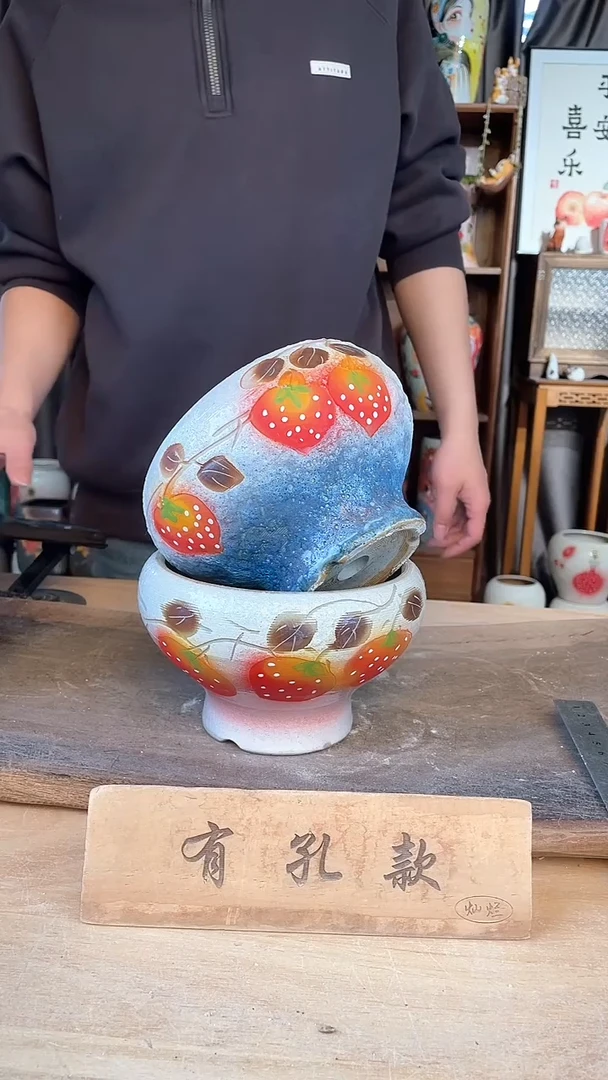 【闪购商品】摆件6-222口14高11  二个