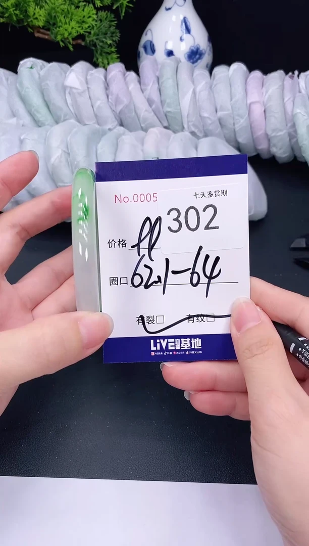未镶嵌手镯翡翠302