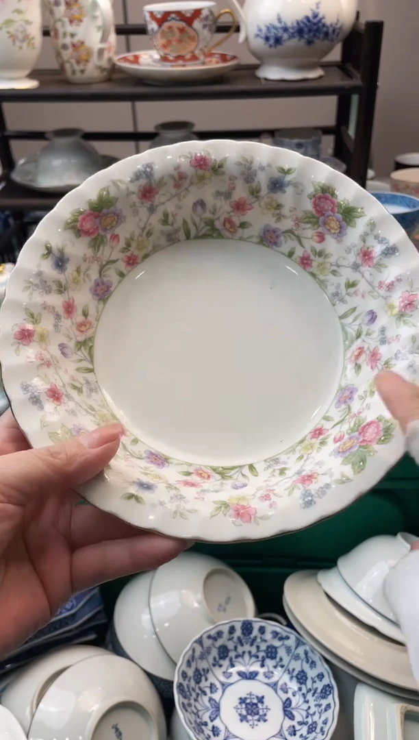 鱼***锅瑞瓷甄选瓷器18包邮E644