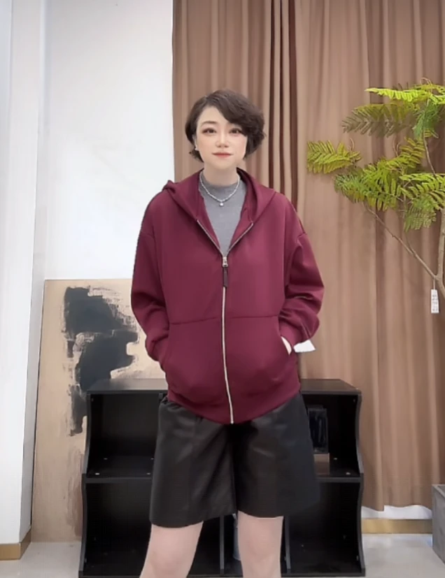 【U.M】曾少年连帽拉链卫衣