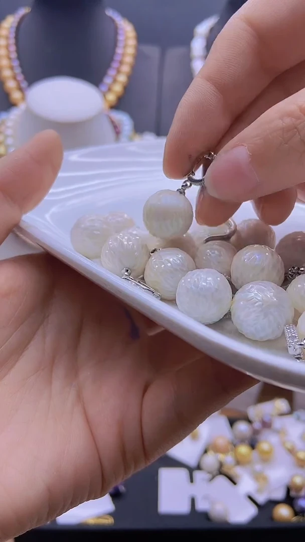 未镶嵌淡水珍珠原创设计5