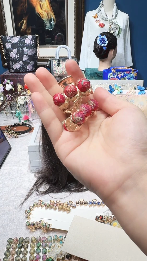 织绣可**饼国风美物非遗手工