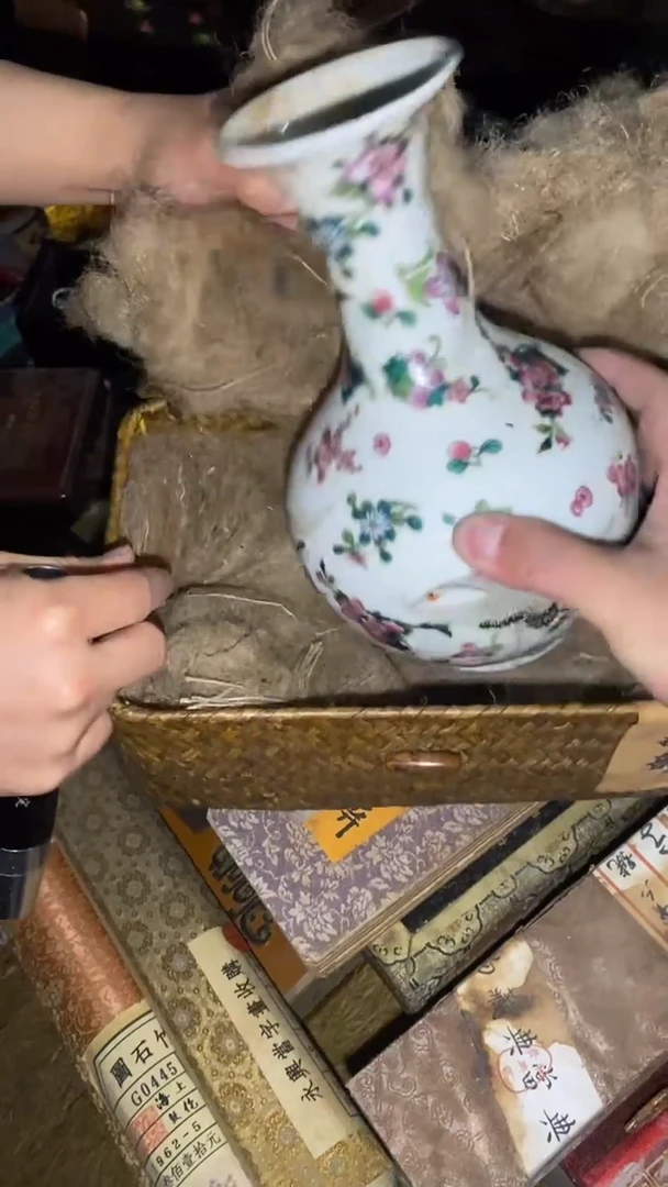【闪购商品】香榧木暮素优选一竹编框瓷qi一一福利