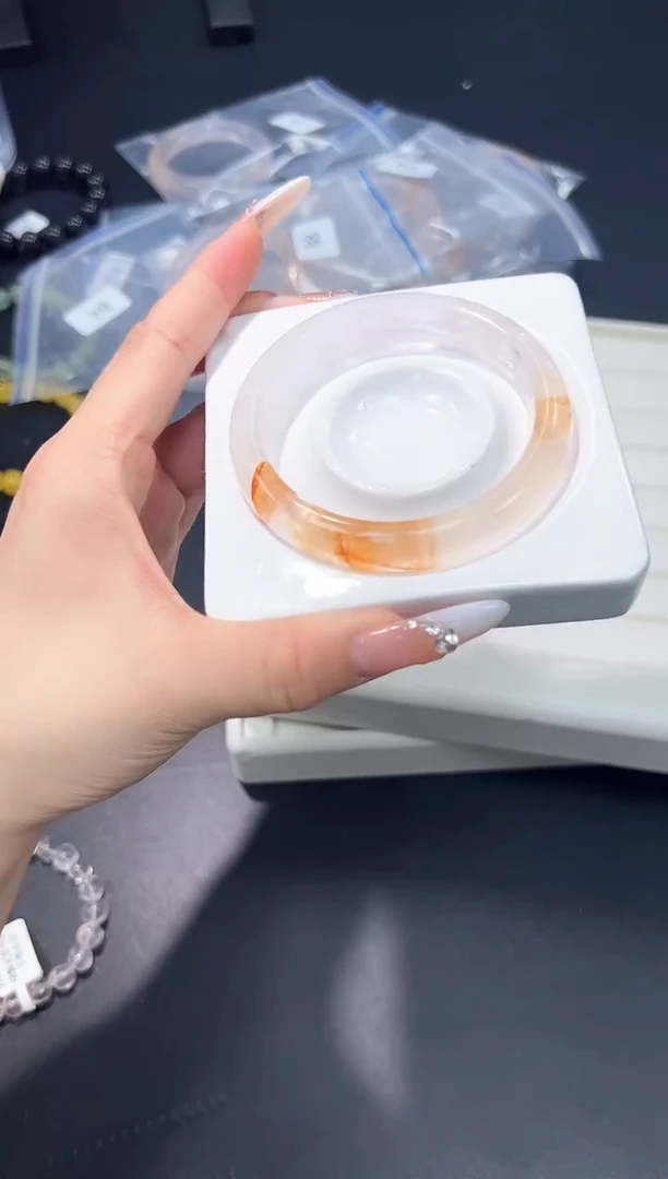 发晶手镯未镶嵌9B多样性发其一【1条】默认微瑕59