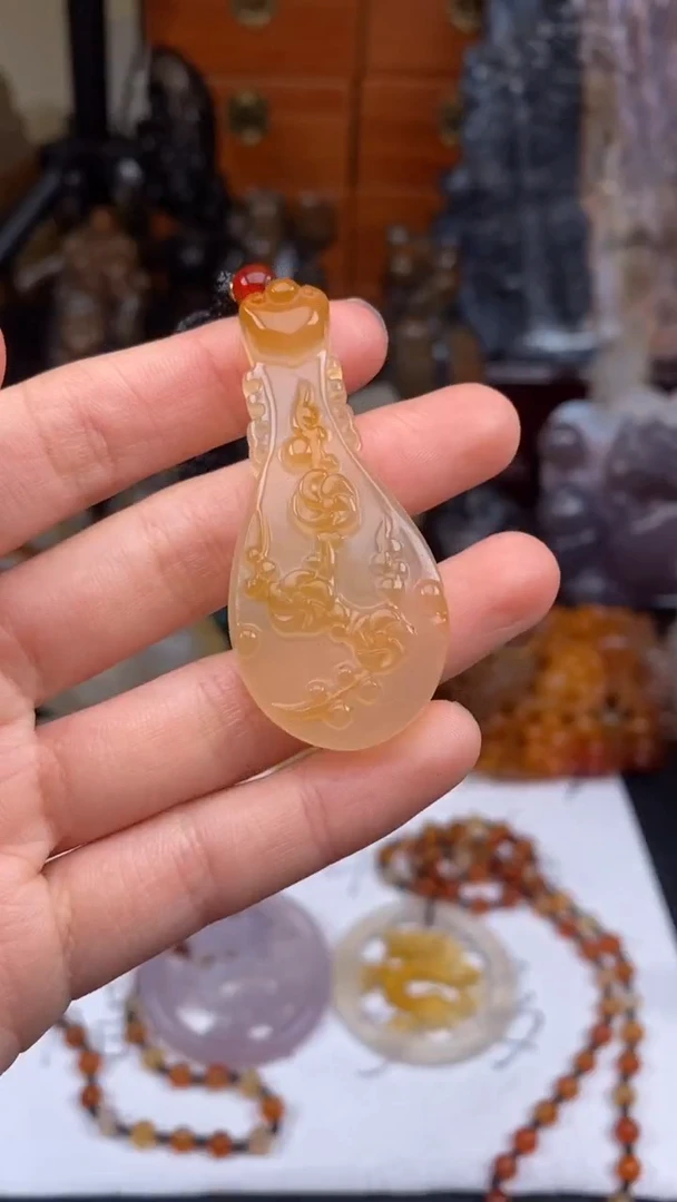 【闪购商品】玛瑙/玉髓颈饰未镶嵌AA