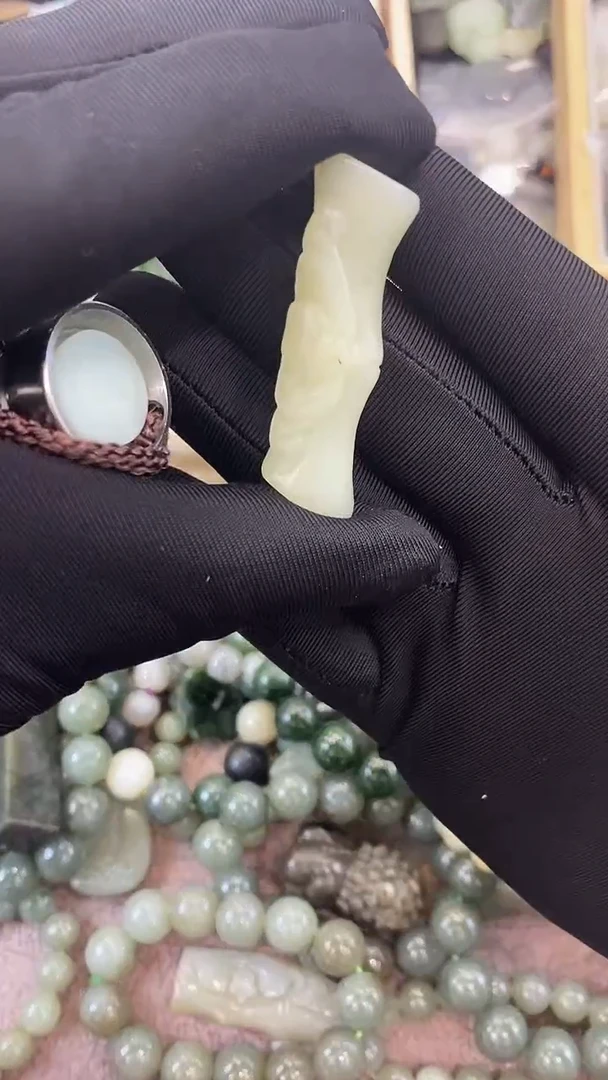 吊坠(不含链)未镶嵌和田玉小竹节65