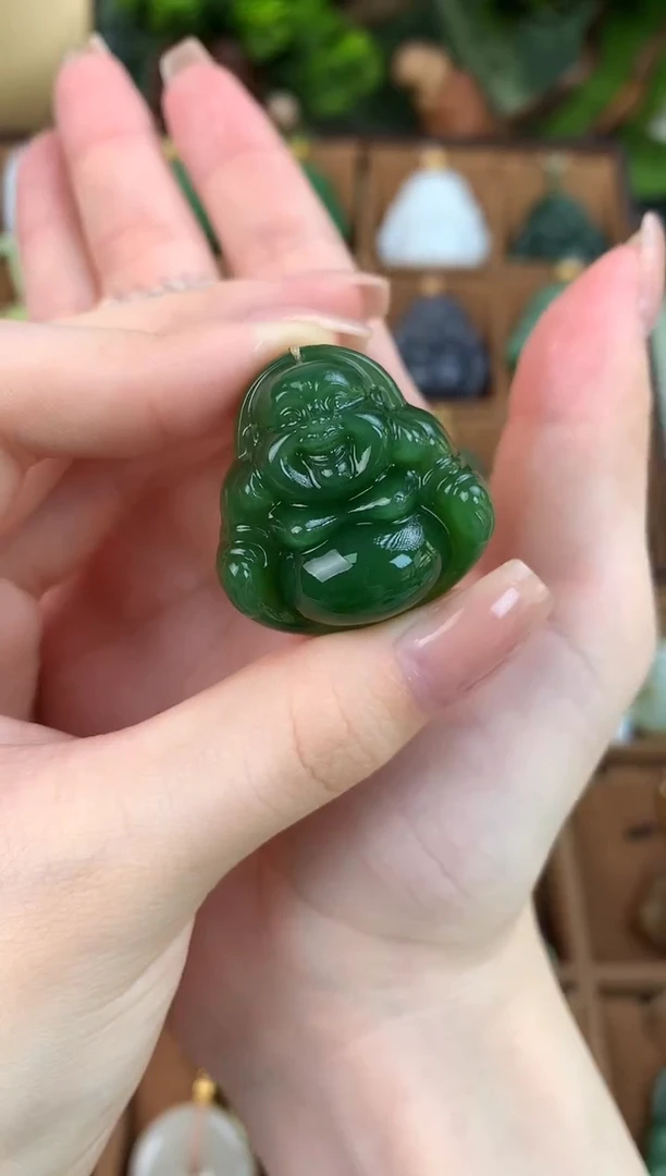 颈饰未镶嵌和田玉吊坠30mm