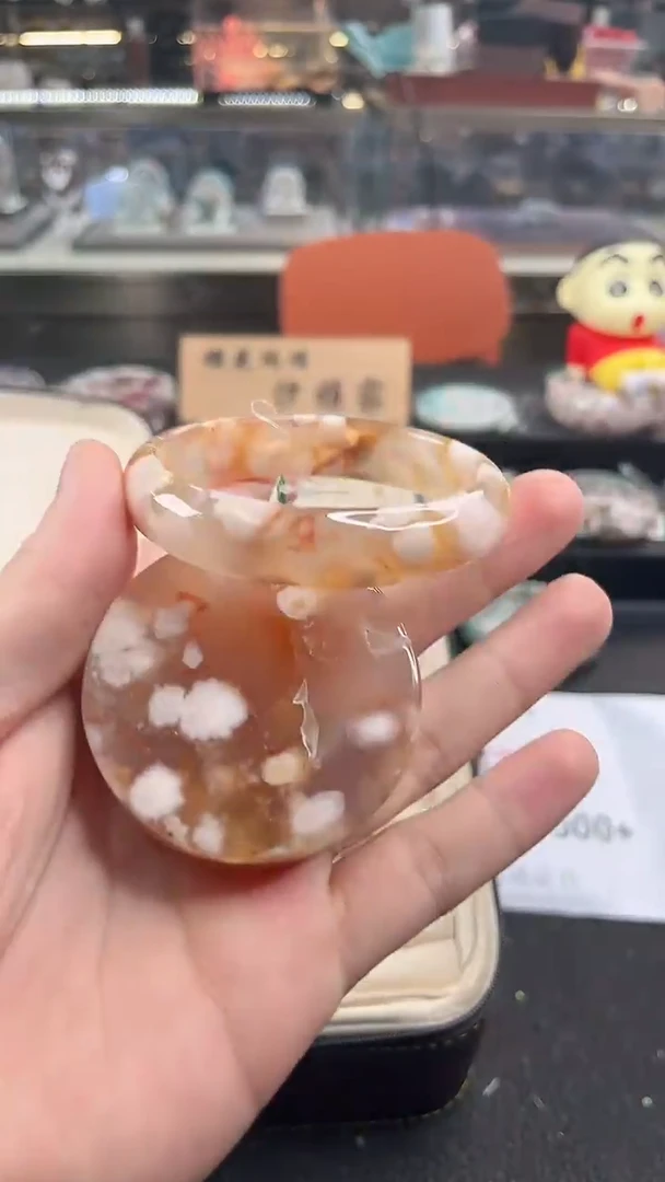 未镶嵌手镯石英质玉58圈口 （赠品镯心）3593255