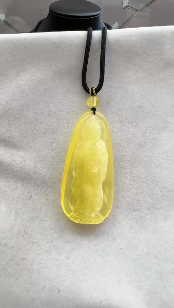 【闪购商品】琥珀裸石未镶嵌10203123-吊坠