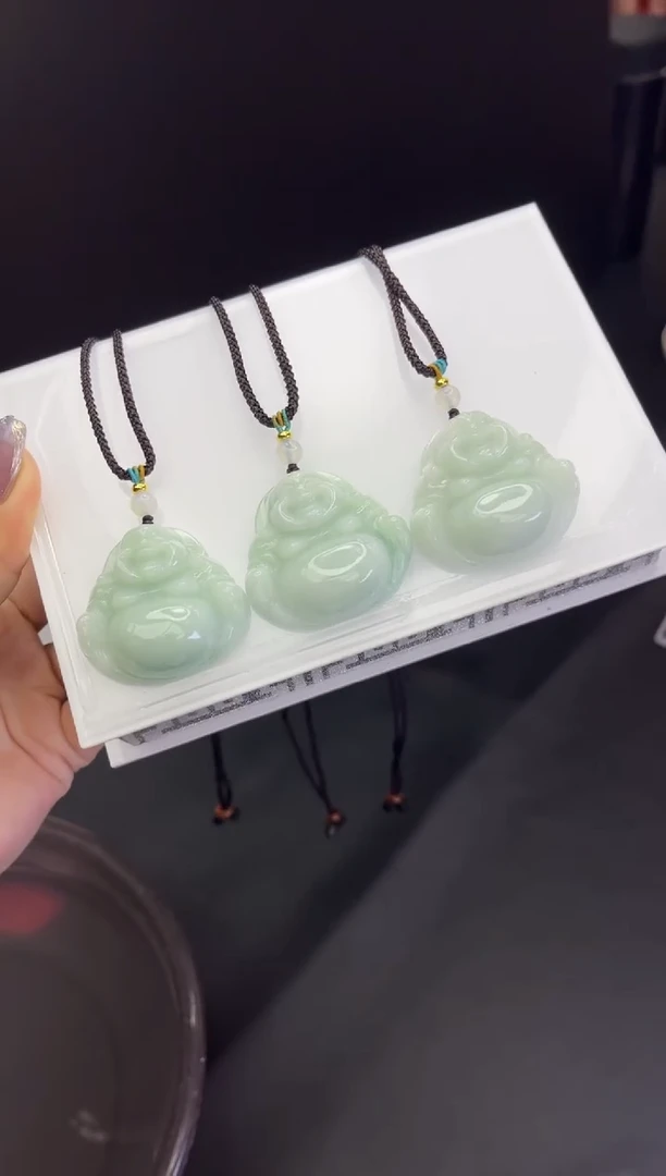 翡翠未镶嵌颈饰B169 多样性发一件/配绳子