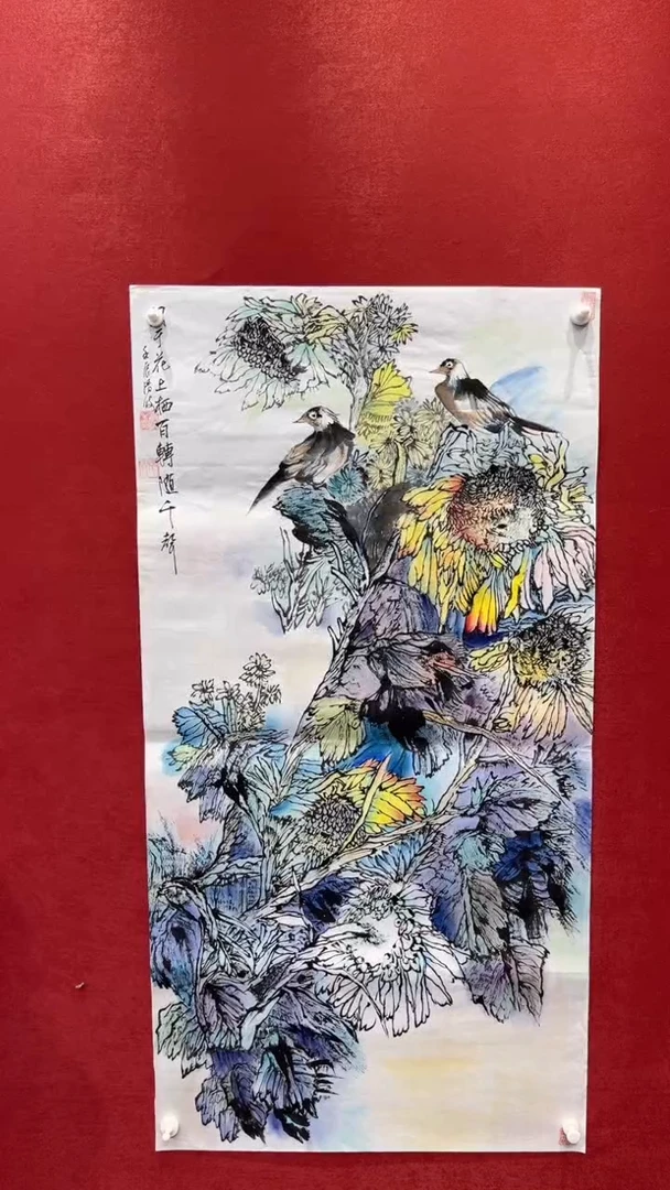 国画老师创作作品     55