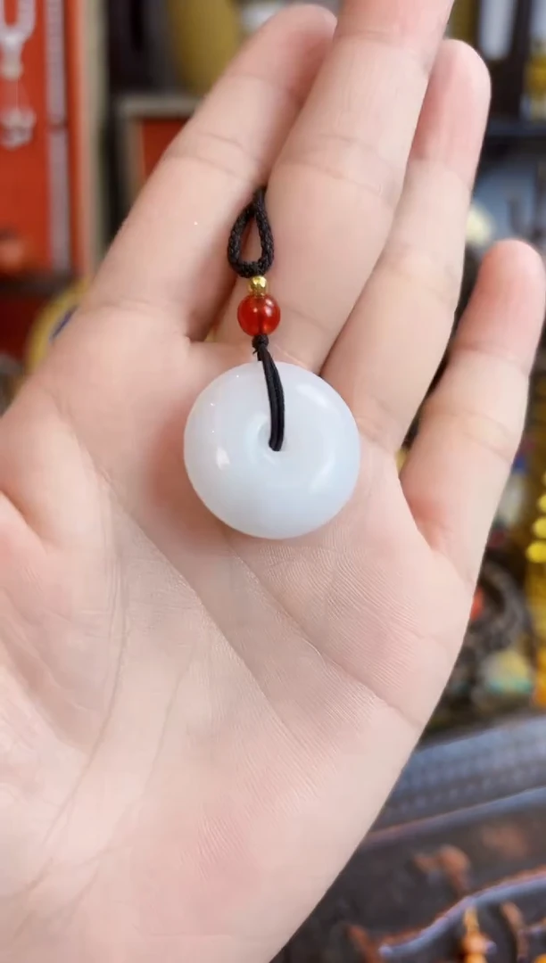 和田玉未镶嵌挂件1