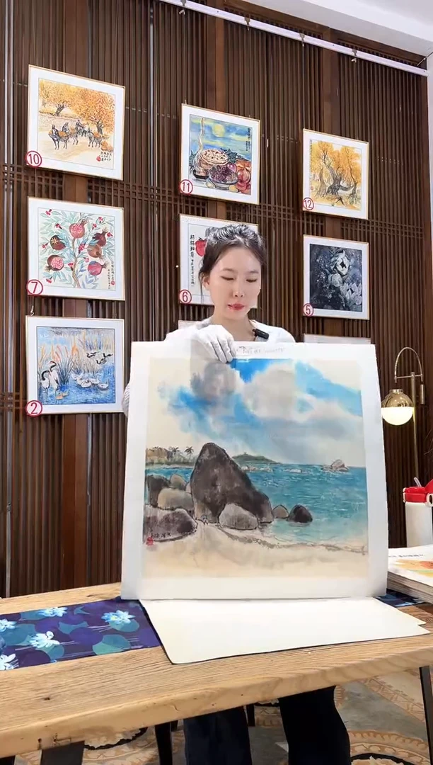 版画版画耿玉琨名章限量版画S