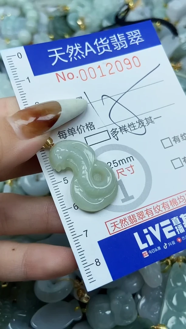 【闪购商品】翡翠颈饰未镶嵌天然A货翡翠