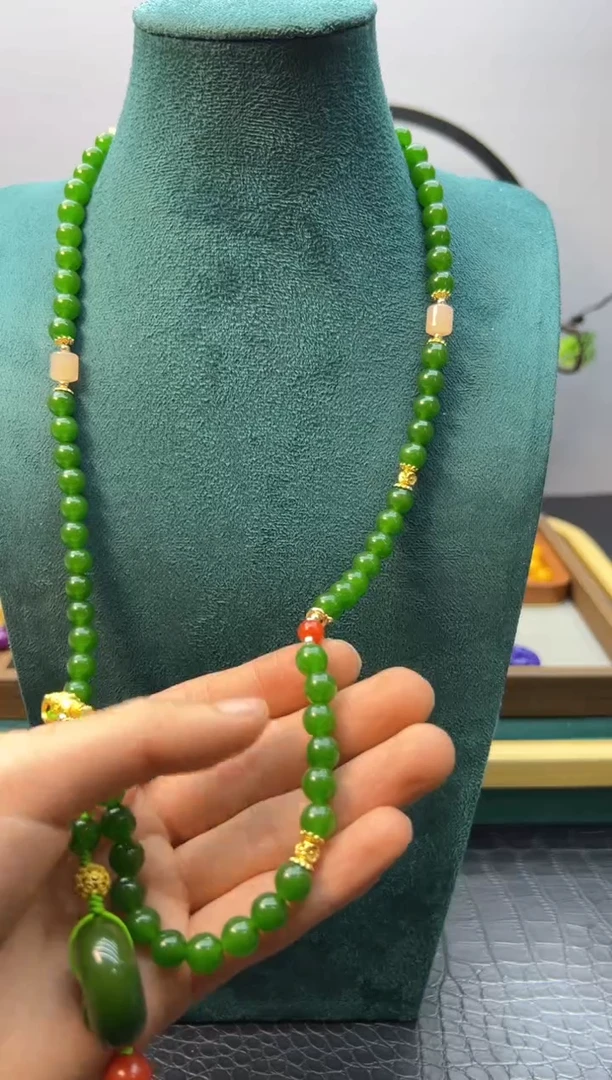 【闪购商品】和田玉颈饰14K金镶嵌X138