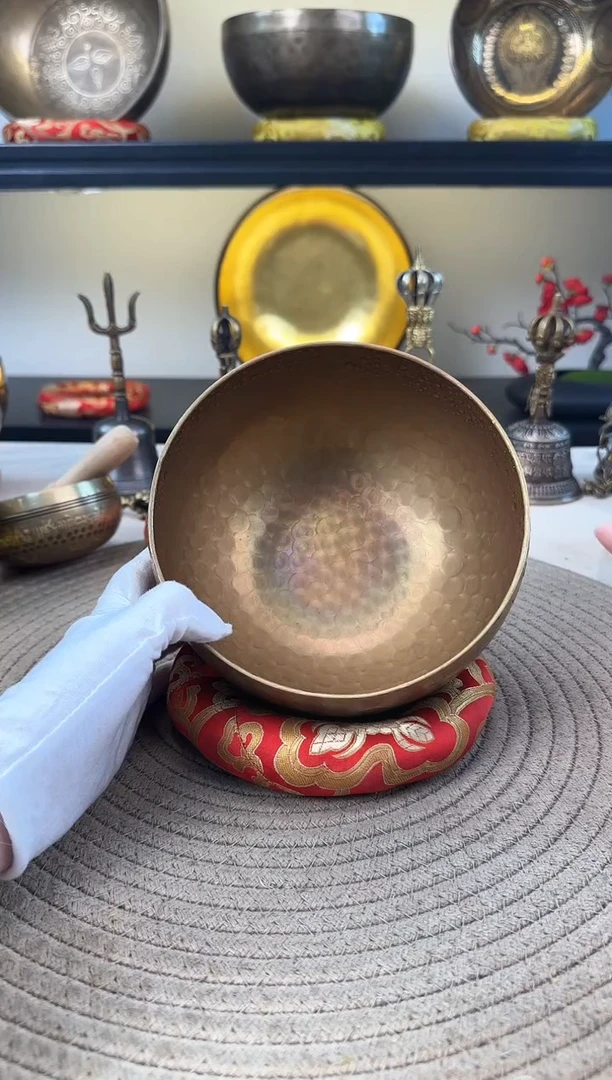 【闪购商品】龙鳞颂钵 尼泊尔手工颂钵111