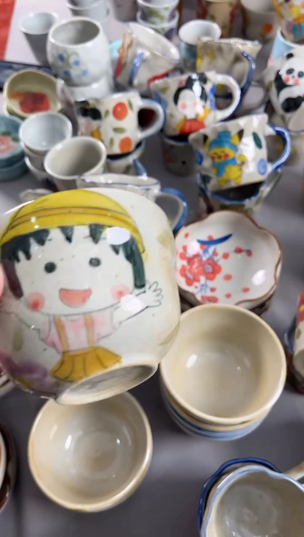 【闪购商品】瓷片景德镇手绘高温釉下彩