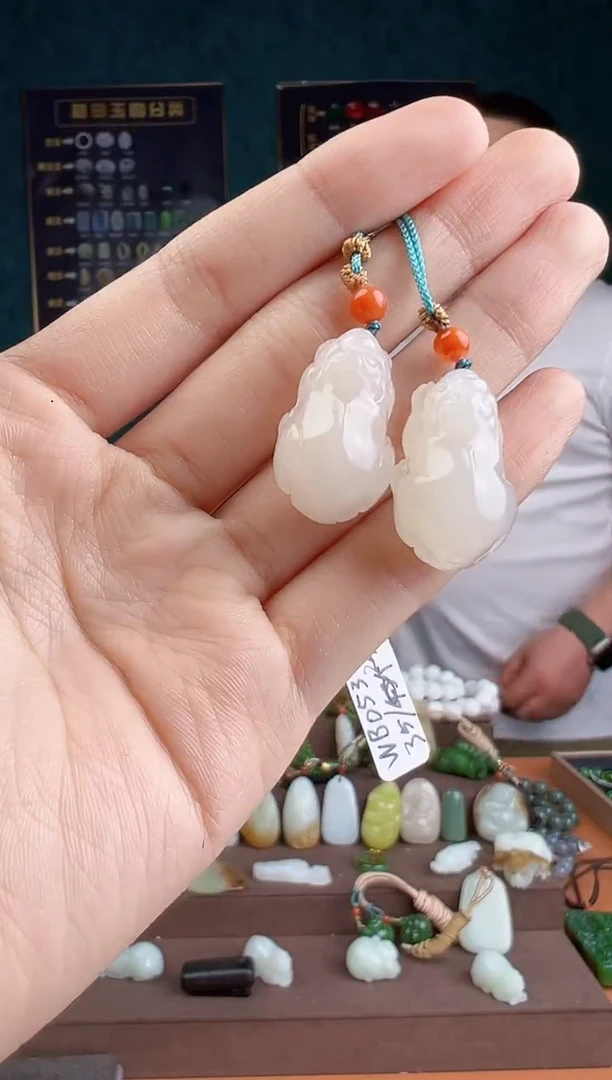 和田玉未镶嵌颈饰多样性发货 拍一单发一个