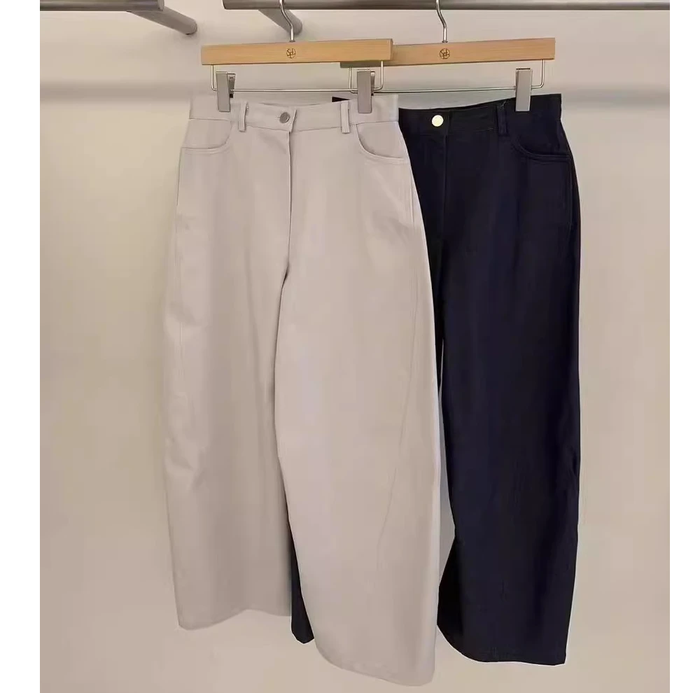 泡菜~东大门select market 2025春百搭宽松阔腿休闲裤