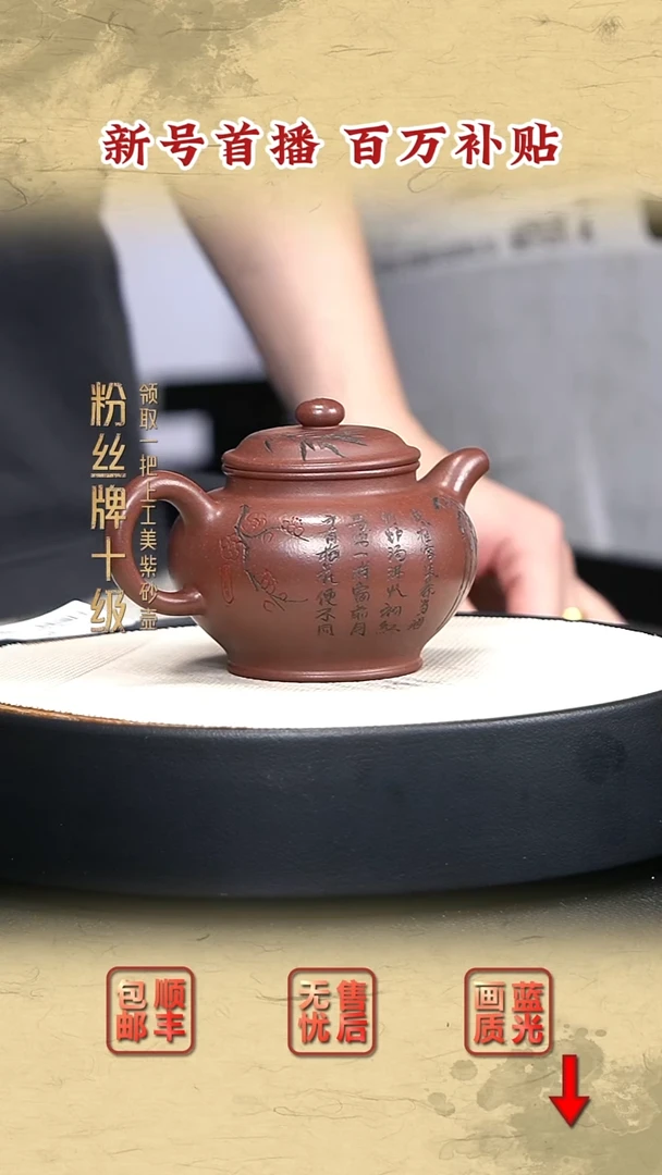 茶壶紫砂韩慧琴38
