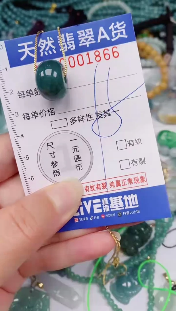 颈饰未镶嵌翡翠00001866