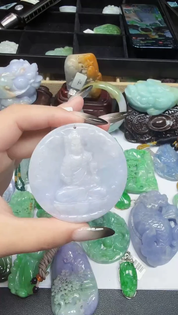 未镶嵌挂件翡翠天然a货翡翠123